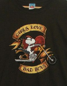 a black shirt with a cartoon character on it