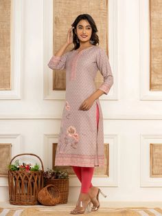 Introducing our, peach digital print & zari detailing a line kurta a vibrant fusion of style and culture. Crafted from georgette fabric, the kurta comes with round neck, 3/4th sleeves & calf length can be teamed with leggings & palazzos. Single Piece Fabric: Cotton Color: Peach Neck: Round Neck Sleeve: 3/4th Sleeves Style - A Line Shape with Regular Style Work Done: Ethnic Motif Woven Design, Digital Print & Zari Work Length - Calf Length Washing Instructions: Dry Clean Disclaimer: Slight Color Traditional Peach Straight Kurta, Pink Semi-stitched Kurta With Digital Print, Peach Semi-stitched Straight Kurta, Pink Straight Kurta With Floral Print, Embroidered Straight Peach Kurta, A Line Kurta, Sleeves Style, Zari Work, Georgette Fabric