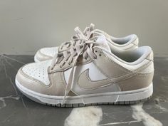 Nike Dunk LowNext Nature White Light Orewood Brown (Women's) SIZE WOMENS 9.5, MENS 8 Nike Dunk Low Next Nature, Nature Light, Grooming Tips, Cute Outfits For School, Nike Dunk Low, Dunk Low, Nike Dunk, Nike Dunks, Christmas List