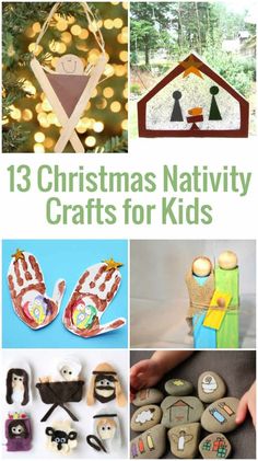 christmas nativity crafts for kids to make