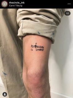 Tattoos Nobody Has, Perfection Tattoo Words, Ambition Tattoo Men, Yolo Tattoo Men, Whatever It Takes Tattoo, Best Meaningful Tattoos For Men, Men’s Tricep Tattoo, Where Is My Mind Tattoo, Enjoy The Journey Tattoo