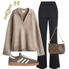 Smart Dressing, Warm Tights, Best Winter Outfits, Chunky Sweaters, Causual Outfits, Interview Outfit, Casual Chic Outfit, Mode Inspo, Casual Winter Outfits