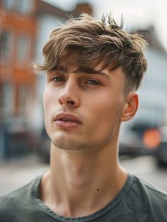 Texture Crop Haircut Men, Crew Cut Haircut, French Crop, Medium Length Wavy Hair, Hairstyles 2024