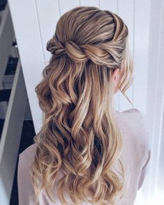 Bridal Half Up Half Down, Half Up Wedding, Wedding Hair Half, Wedding Hairstyles Bridesmaid, Bridesmaid Hair Half Up, Hairstyles Curly, Hairstyles Braids