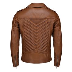 ✔Outer Shell: Real Leather - Leather Finish: Hand Waxed Aniline - Inner Shell: Quilted Lining - Cuffs Style: Zipper - Pockets Details: One Inside & Two Outside Pockets ✔This Mens Leather Jacket is One-of-a-Kind showstopper. Choose from a Finely-Crafted Soft and Supple Genuine Lambskin Leather which imparts a Gorgeous & Natural tune that you'll look and feel your best, year after year. ✔This Leather Biker Jacket Men features Asymmetrical YKK Zip Closure with Notched Lapel Collar and Distinctive V Brown Fitted Moto Outerwear, Fitted Brown Outerwear For Biker Events, Rugged Fitted Brown Biker Jacket, Brown Leather Outerwear For Motorcycling, Rugged Brown Fitted Biker Jacket, Brown Rugged Fitted Biker Jacket, Brown Fitted Rugged Biker Jacket, Brown Leather Motorcycling Outerwear, Brown Biker Jacket For Motorcycling In Fall