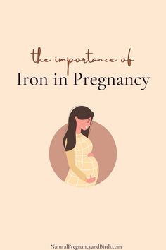 the cover of the book, the impatience of iron in pregnant