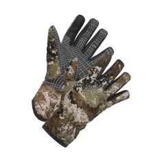 When conditions change, stay ready in your SHE Outdoor� Midweight Wind-Resistant Gloves. These women's hunting gloves bring versatile fabric, weather-resistant performance, and unbeatable comfort to keep you focused for those crucial moments in the field. The optimized 90% polyester/10% spandex shell and 100% polyester butter-fleece lining ensure resistance to frigid winds, toasty heat retention, and an incredibly soft feel you don't find in ordinary hunting gloves for women. The silicone printe Womens Hunting Gear Bass Pro Shops, Hunting Gloves, Hunting Women, Gloves For Men, Fleece Gloves, Womens Camo, Female Profile, Outdoor Hunting, Waterproof Gloves