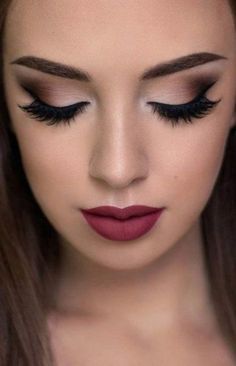 Alat Makeup, Red Lipstick Makeup, Prom Makeup Looks