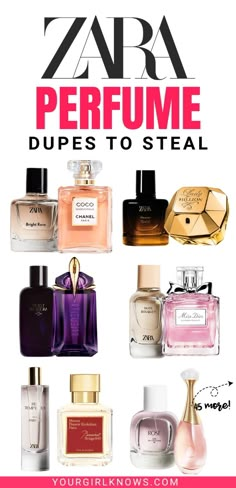 Don't want to break the bank to smell good? Check out these 45 seriously twinned Zara perfume dupes of your favorite luxuy perfumes! Each one is 100% identical, so you can get the scent you love without breaking the bank. NOT KIDDING Zara Parfum, Zara Perfume, Profumo Victoria Secret, Perfume Hacks, Expensive Perfume, Fragrances Perfume Woman, Perfume Collection Fragrance, Makijaż Smokey Eye, روتين العناية بالبشرة