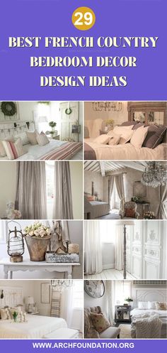 the top 20 best french country bedroom decor and design ideas for your home or office