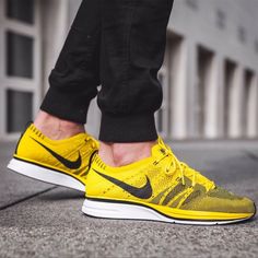 Nike Flyknit Trainer Shoes Sz 12 In Bright Citron/Black/White Great Condition Sporty Flyknit Sneakers For Sports, Shoe Rotation, Chocolate Pralines, Nike Flyknit Trainer, Flyknit Trainer, Nike Flyknit Racer, Shoes For, Trainer Shoes, Nike Flyknit