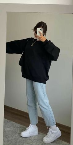 Mode Zara, Casual College Outfits, Korean Casual Outfits, Casual Day Outfits, Tomboy Style Outfits, Causual Outfits, Mode Inspo, 가을 패션, Casual Style Outfits