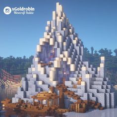 Goldrobin compartió una publicación en Instagram: "A house in an Iceberg! ❄ Would you liketo live in there? ⛄ Follow @xgoldrobin for more Minecraft…" • Sigue su cuenta para ver 221 publicaciones. Minecraft Ice Biome, Minecraft Building Guide, Minecraft House Plans, Bangunan Minecraft, Easy Minecraft Houses, Minecraft Castle, Minecraft Medieval, Cool Minecraft Houses, Cute Minecraft Houses