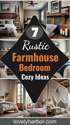 38 Genius Farmhouse Bedroom Ideas Dark Wood Farmhouse Bedroom, Master Bedrooms Boho Farmhouse, Rustic Spare Bedroom Ideas, Bedroom Inspo Rustic, Rustic Modern Bedroom Master Suite Ideas, Rustic Modern Farmhouse Bedroom, Masculine Farmhouse Bedroom, Small Rustic Bedroom Ideas, Country Chic Bedroom Ideas