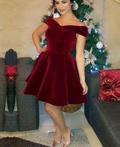 Dark Red Off Shoulder Velvet Short Party Dress, Short Party Dresses, Party Dress 2018 Red Velvet V-neck Party Dress, Velvet V-neck Dress For Night Out, Holiday Velvet Mini Dress For Cocktail Events, Winter Prom V-neck Evening Dress, Red Velvet V-neck Evening Dress, Formal Velvet V-neck Mini Dress, Velvet V-neck Cocktail Mini Dress, Winter Party A-line Evening Dress, Velvet V-neck Mini Dress For Cocktail