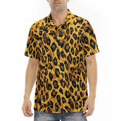 All over printed polo shirt is made of high-quality polyester. Garments made from this fabric are easy-care, designed to look good for a long time and are sheer pleasure to wear. Fabric: Pique (100% polyester)Care instructions: Warm machine wash (below 40 degrees). Warm iron (below 110 degrees). Do not use bleach. Size Chart: This size guide shows product measurements taken when products are laid flat. Actual product measurements may vary by up to 2.5cm/1". Men's Polo, Size Guide, To Look, Care Instructions, Men's Polo Shirt, Bleach, That Look, Polo Shirt, Size Chart