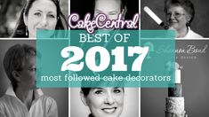 the top 20 most followed cake decorators in the best of 2011, including two women and one man