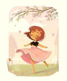 Children's Book Illustrations, Spring Air, Kids Story Books, Creative Illustration, Illustrators On Instagram, People Illustration, Girls Illustration