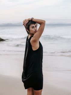 Our Draped linen tank is constructed from a lightweight linen knit, that feels soft and luxurious against the skin. Features an asymmetrical hemline that drapes down the back. A stylish and versatile basic you will love for years to come. Can be thrown on over your yoga wear or dressed up with a nice pair of trousers and boots. SIZE GUIDE  Small / Medium is 8-12 in Australian sizing. Medium / Large is 12 -16 in Australian sizing. DELIVERY TIMES Your order will be ready within 5 days. Average delivery times are: - Australia, New Zealand: 3-5 biz days - North America: 2-3 weeks - Europe: 2-3 weeks Draped tank - Black Linen tank, black Linen Knit, oversized tank, Linen sweater, linen top, Linen knit, Maxi top, draped top, black top. Black Linen Sleeveless Tank Top, Chic Black Relaxed Fit Tank Top, Chic Black Linen Tank Top, Black Linen Casual Tank Top, Casual Black Linen Tank Top, Maxi Tops, Linen Sweater, Linen Tank, Draped Top