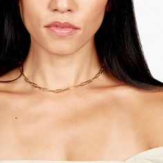 Picture perfect. This Insta-worthy, classy choker necklace is as sleek as it is stylish. Pair with other trendy necklaces or rock it on its own. Classy Choker, Trendy Necklaces, Beautiful Packaging, Modern Elegance, Lobster Claw, Picture Perfect, Chain Link, Choker, Choker Necklace