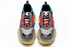 Balenciaga Triple S Blue Red - ShareLuxury.net