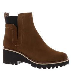 PRICES MAY VARY. 98% Suede Upper 2% Elastic|Waterproof|Rubber Outsole|6" Shaft Height|11" Leg Circumference |2.3" Heel Height| How to Care: Do not clean by hand. Please allow suede to air dry after exposure to water.|Imported Description coming soon Ankle Bootie, Chelsea Boot, Lug Sole, Brown Suede, Air Dry, Chelsea Boots, Special Features, Heel Height, Leather Upper