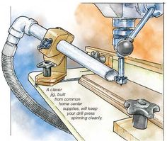 a drawing of a machine cutting wood