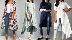 Which type of kurti is best? How can I look stylish in kurti? Which brand is famous for kurtis? How can I look stylish with jeans and kurti?new fancy kurti design 2022 new kurti designs 2022 for girl latest kurti design images 2021 new fancy kurti design 2020 new kurti design 2021 flipkart kurti designs for girls pinterest kurti designs 2021 latest kurti design images 2021 amazon Kurti With Jeans, Trendy Kurti, Womens Fashion Casual Fall, Designer Kurtis, Womens Fashion Edgy, Traditional Fashion, Womens Fashion For Work, Fashion Over 40, Online Dress Shopping