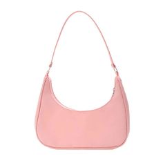 Cheap Solid Color Baguette Bag With Double Handle, Cheap Pink Satchel Baguette Bag, Trendy Baguette Bag For School, Trendy Baguette Bag With Zipper For School, Chic Baguette Bag For School, Cheap Pink Baguette Bag For Shopping, Handbags Png, Cheap Pink Baguette Bag, Designer Pink Baguette Shoulder Bag