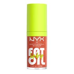 NYX Fat Oil Lip Drip Lip Oil Gloss 0.16oz/ 4.8ml 12 hours of hydration Available in eight universal shades Boasts a glossy, high-shine finish Non-sticky tinted lip gloss formula Can be worn alone or paired with other lip makeup Serve high-shine looks sans stickiness with Fat Oil Lip Drip—the very first lip drip of its kind. Infused with vegan squalane and rich in shine, this hydrating lip gloss delivers up to 12 hours of hydration and protection. Plus, the gloss comes in eight universally-flatte Nyx Fat Oil, Lip Pump, Fat Oil, Nyx Lip, Dripping Lips, Tinted Lip Gloss, Lip Color Makeup, Shiny Lips, Hydrating Lip Gloss