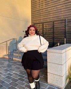 [AffiliateLink] 50 Impressive Fall Fashion Outfits Plus Size Advice You'll Want To Use 2023 #fallfashionoutfitsplussize Snow Day Outfit Plus Size, Cottagecore Aesthetic Fashion Plus Size, Mid Size Feminine Style, Plus Size Fall Outfit Inspo 2024, Plus Size Fall Fashion For Women Date Night, Simple Alternative Outfits Plus Size, Gen Z Fashion Plus Size, Plus Size Ootd Ideas, Sophisticated Style Plus Size