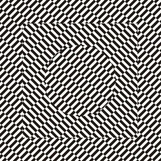 an abstract black and white pattern with diagonal lines in the center, as if it is going