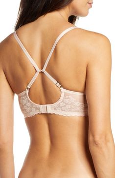 Exceptional fit and support in a convertible design with Natori's signature lace that adds a little romance to the everyday. Style Name:Natori Cherry Blossom Convertible Underwire Bra. Style Number: 5689499. Feminine Full Coverage Bra With Lace Closure, Delicate Fitted Bra With Delicate Straps, Sweetheart Neckline Bra With Delicate Straps, Delicate Underwire Bra With Removable Pads, Lace Push-up Bra With Delicate Straps, Lace Push-up Nursing Bra With Adjustable Straps, Feminine Lace Closure Push-up Bra, Wedding Bra With Adjustable Underwire, Fitted Underwire Nursing Bra With Delicate Straps