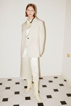 Cashmere Leggings, Cool Silhouettes, 가을 패션, Wool Blazer, Pre Fall, Jil Sander, Milan Fashion Week