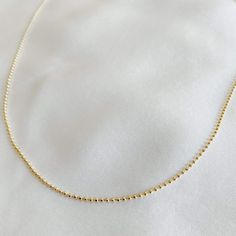 FINAL SALE. NO EXCHANGES AND NO RETURNS Textured Ball chain necklace we all need right now. Perfect to wear alone or layer with other necklaces. 14k Gold Filled Chain Chain length: 18” Lobster clasp closure Hypoallergenic Water resistant & tarnish free Nickel & lead free Womens Jewellery, Ball Chain Necklace, Cuff Rings, Gold Filled Jewelry, Gold Filled Chain, Ball Chain, Ring Bracelet, Chain Lengths, Lobster Clasp