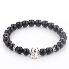 2022 New Charm Mens CZ Beaded Bracelets 8mm Bright Black Lava Stone BraceletsModel Number:32801305672 Color:Gold/Silver/Black Materials:Zircon/Lava Bracelets Size: 7''/180mm ( Stretchable ) Beads size:8mm Lava Stone Bracelet, Lava Bracelet, Stone Bracelets, New Charmed, Star Wars Darth, Star Wars Darth Vader, Strand Bracelet, Lava Stone, Watch Necklace