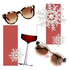 "Gift idea #8" by ottica-caputi on Polyvore#xmas #christmas #eyewear #shoponline #Natale Pink Glasses, Tinted Glasses, Red Wine, Alcoholic Drinks, Fashion Looks, Polyvore, Christmas, Red