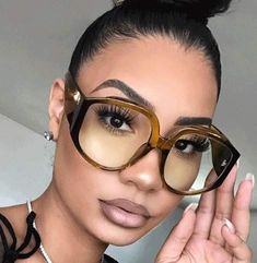 Oversized Glasses Frames Woman, Trendy Eye Glasses, Retro Eye Glasses, Oversized Glasses Frames, Retro Eye, Sunglasses For Your Face Shape, Fashionable Glasses