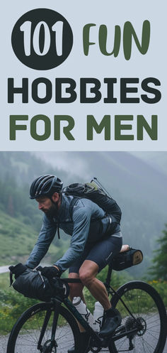 Hobbies to pick up for a men's lifestyle Men’s Hobbies, Hobbies To Learn, Men Hobbies, Best Hobbies For Men, Hobbies Ideas, Outdoor Hobbies