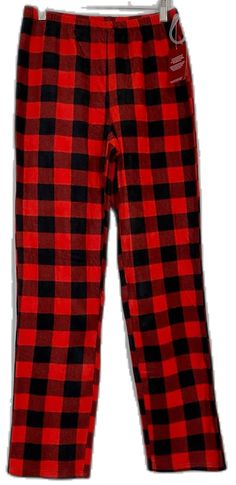 Red Winter Sleepwear Long Pants, Red Long Pants Sleepwear For Winter, Red Sleep Pants With Elastic Waistband, Red Sleep Bottoms With Elastic Waistband, Red Winter Sleep Bottoms, Red Pants For Pajama Party In Winter, Cozy Family Christmas, Casual Sleepwear, Plaid Pajama