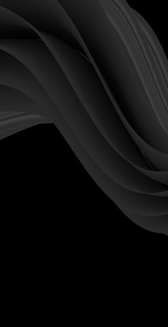 an abstract black background with wavy lines