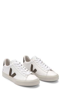 Corn-based faux leather defines a stylish sneaker with clean, sporty appeal. Style Name:Veja Campo Sneaker (Men). Style Number: 5762388. Brazil Men, Gender Inclusive, Sneaker Men, Organic Materials, Retro Sneakers, Recycled Rubber, Stylish Sneakers, Curator Style, Up Styles