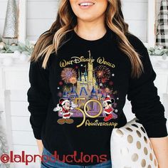 Disney Christmas Shirt Christmas Disney Vacation Disney | Etsy 50 Anniversary, Epcot Shirts, Christmas Tee Shirts, Christmas Disney, Disney Etsy, Disney Epcot