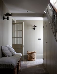 the hallway is clean and ready to be used as a place for sitting or relaxing