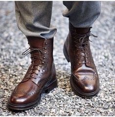 Chelsea Shoes, Wingtip Boots, Quality Leather Boots, Combat Boots Men, Brogue Boots, Custom Design Shoes, Men With Street Style, Handmade Boot, High Ankle Boots