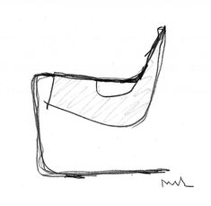 a drawing of a handbag sitting on top of a white surface with the bottom half drawn