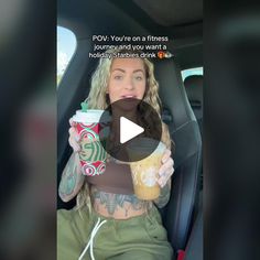 TikTok · Shay Click Holiday Starbucks Drinks, Holiday Starbucks, Yummy Sweets, Starbucks Drinks, Fitness Journey