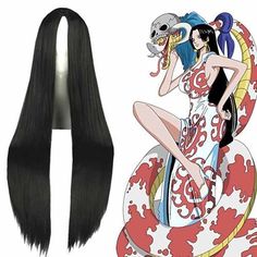 Category:Cosplay Wig,Cosplay Costume Wig; Look After Me:Washable; Gender:Women's; Wig Type:Cosplay Wig; Types:Cosplay Wigs; Style:Cosplay; Age Group:Adults; Characters:Boa Hancock; Cosplay Works:One Piece; Cosplay Category:Cosplay Wigs; Wig Fiber:Heat Resistant Fiber; Wig Length Range:40; Color Shade:Black; Hair Material:Synthetic Hair; Cap Construction:Machine Made; Texture:Straight; Length:Very Long; Features:Cosplay,Anime; Net Weight:0.3; Heat Resistant:Yes; Listing Date:06/12/2020; Cap Circu Hancock One Piece, One Piece Boa Hancock, Black Cosplay Wig, Middle Part Wig, Black Cosplay, Cheap Costumes, One Piece Cosplay, Black Wig, Wigs Online