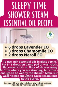 A shower steam essential oil recipe for bedtime Diy Shower Melts, Shower Melts, Essential Oils Lavender, Relaxing Essential Oils, Melt Recipe, Steam Shower, Diy Shower