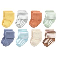 Hudson Baby socks are ideal baby socks for everyday wear with cotton-rich fabric that are soft and comfortable on your baby's tiny little feet. Our stretchable design makes for proper fit and no fuss dressing. Made with soft, cushy fabric, our socks are a great addition to your little one's outfit. Newborn Socks, Mint And Navy, Infant Boys, Hudson Baby, Cotton Bodysuit, Rich Fabric, Girls Socks, Baby Socks, Baby Disney